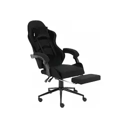 Крісло ігрове GT Racer X-2324 Black Suede (X-2324 Fabric Black Suede) - мініатюра 4