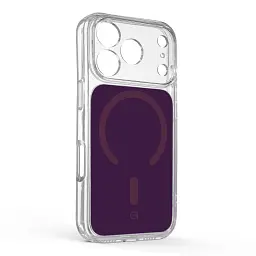 Чохол ArmorStandart Clear Hybrid MagCase для Apple iPhone 18 Pro / 17 Pro Dark Cherry - мініатюра 2
