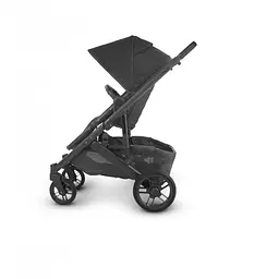 Прогулянкова коляска Uppababy Cruz V2 - JAKE + люлька Uppababy Carrycot-Greyson charcoal Melange Carbon Frame - мініатюра 4