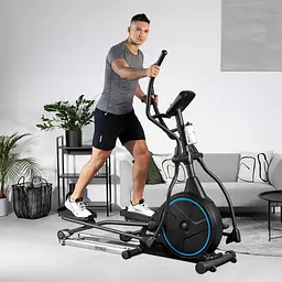 Орбітрек Hop-Sport HS-160CF Stage електромагнітний синій - мініатюра 2