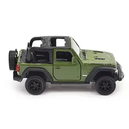 Автомодель — Jeep Wrangler Rubicon 2021 (зелений) - мініатюра 7