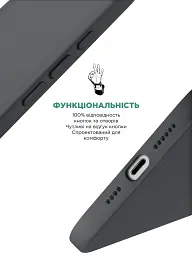 Чохол ArmorStandart ICON2 Case для Apple iPhone 16 Plus Black - мініатюра 4