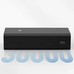 Зовнішній акумулятор Xiaomi 30000mAh 18W (BHR9126GL) чорний - мініатюра 3