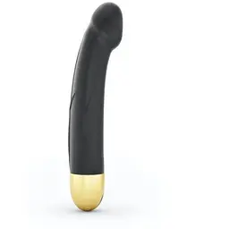 Вібратор Dorcel Real Vibration M Gold 2.0G-Spot стимуляція "Реальна Вібрація" 3.7 см Чорний - мініатюра 3