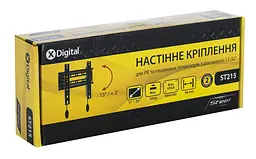 Кронштейн настінний X-Digital STEEL ST215 Black (6185108) - мініатюра 3