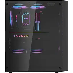 Корпус Darkflash DK351 BLACK ATX 4x120 ARGB Fans (DK351 BLACK) Без БП - мініатюра 6