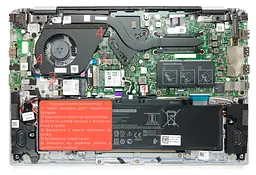 Вентилятор Dell кулер для моделей ноутбука Inspiron 5490 5498 5590 5598 Vostro 5490 5498 5590 (DFS5K12114262G FM27), 5V, 4pin - мініатюра 3