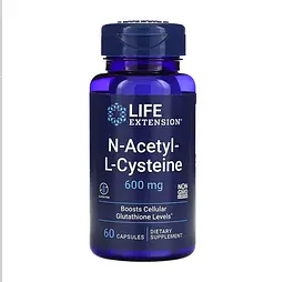 N-Acetyl-L-Cysteine (NAC) 600 мг 60 капсул