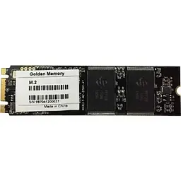 Накопичувач SSD Golden Memory M.2 2280 SATA III 3D NAND TLC 256 GB (AM256CGB)