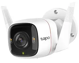 IP камера TP-Link Tapo C320WS, білий, 4 Мп (2560x1440/15 fps), 1/3' CMOS, H.264, f/1.61, f=3.18 мм, WiFi (2.4 GHz), день/ніч,