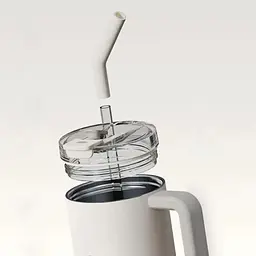Термокухоль MiJia Straw Cup 1л White [MJXGB01RM] [115322] - мініатюра 3