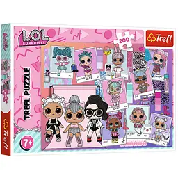 Пазл Trefl Милі ляльки L.O.L. Сюрприз! 200 ел. (13288)