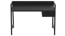 Письмовий стіл Ferrum-decor 750x1200x600 Чорний метал ДСП Сосна Кембра 32 мм (FRD-103445) - мініатюра 4