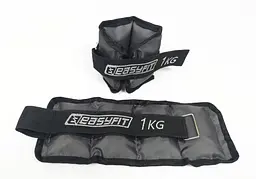 Обтяжувачі EasyFit 2 х 1 кг для ніг та рук з металом (EF-AWTМ-100) - мініатюра 3