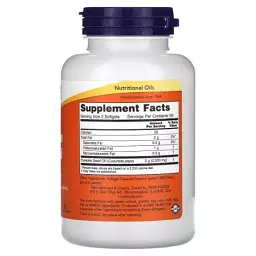 Трави Now Foods Олія насіння гарбуза, 1000 мг, Pumpkin Seed Oil, 100 гелевих капсул (NOW-01840) - мініатюра 2