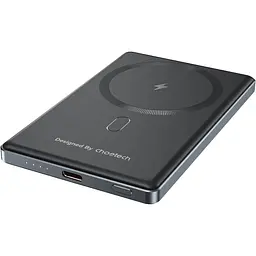 Зовнішній акумулятор Choetech Magnetic Wireless B738-BK 5000mAh 20W Black [123965] - мініатюра 3