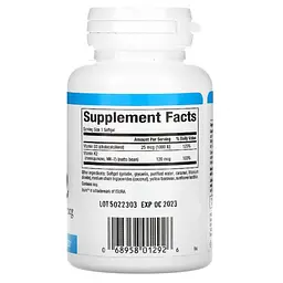 Вітаміни Natural Factors Vitamin D3 & K2 60 гелевих капсул - мініатюра 2