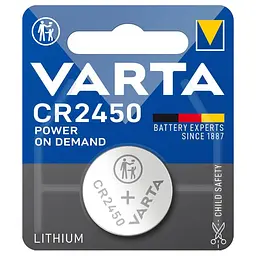 Батарейка Varta CR2450 літієва 3V (8726)