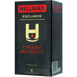 Чай чорний Hillway Exclusive Golden Ceylon 50 г (25 шт. х 2 г) (842970) - мініатюра 2