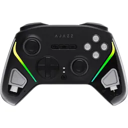 Геймпад Ajazz GP100 2.4G/BT/USB Switch/PC/iOS/Android RGB Black (GP100-B)