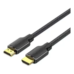 Кабель мультимедійний HDMI M to HDMI M 20.0m 1080p60Hz cotton braided black Vention (ALLBQ)