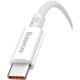 Кабель Baseus Superior Series Fast Charging USB-А to USB-С 1.5m White (P10320102214-02) [106125] - мініатюра 2