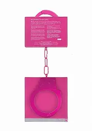 Наручники Ouch! Beginners Handcuffs Pink - мініатюра 8