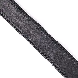 Ремінь-автомат CROCODILE LEATHER 18010 з натуральної шкіри крокодила чорний 120 см - мініатюра 9