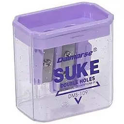 Точило подвійне DAIMARSE DMS-109(Violet) фіолетовий, 4,8х5х3 см