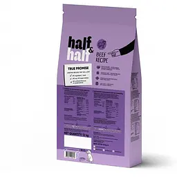 Сухий корм Half & Half для дорослих собак середніх порід із яловичиною 12 кг - мініатюра 2