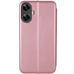 Шкіряний чохол-книжка Classy для Realme C55 Rose Gold - мініатюра 2