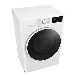 Пральна машина LG фронтальна 7 кг 1200 A+++ 48 см дисплей пара інвертор білий - мініатюра 7