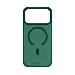Чохол MAKE Apple iPhone 17 Pro Silicone Aura Magnet Forest Green - мініатюра 4