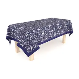 Скатертина Home Line синій, 140х220 см (159428)
