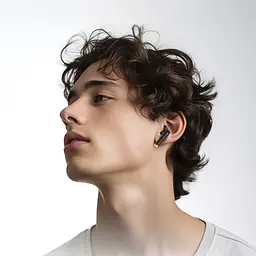 Навушники бездротові Hoco EW61 June true wireless BT headset чорні - мініатюра 3