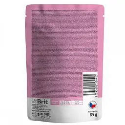 Вологий корм Brit Care Mini для собак, з філе курки та тунця в соусі, 85 г - мініатюра 3