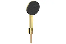 Душовий гарнітур Hansgrohe Raindance Alive Select S 3jet EcoSmart з тримачем та шлангом 1,6 м polished gold optic 24611990