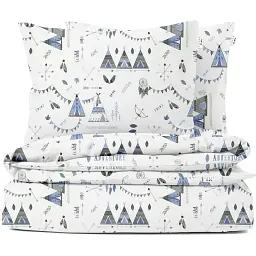 Комплект постільної білизни Cosas євро без простирадла DREAM WIGWAMS 200 x 220 см (WigwamDream_200_2)