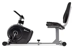 Горизонтальний велотренажер Hop-Sport HS-2050L Beat сріблястий  - мініатюра 2