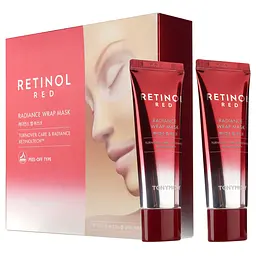 Маска-пленка для лица и шеи Tony Moly Red Retinol Radiance Wrap Mask 50 мл