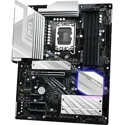 Материнська плата AsRock Z890 PRO RS (1851/Z890, 4xDDR5, PCIex16, HDMI/DP/TB4, 4xSATA, 4xM.2, 2.5Glan, 7.1c, ATX) - мініатюра 3