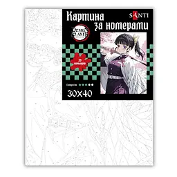 Картина за номерами Santi Demon Slayer Shinobu Kocho 30х40 см (955044) - мініатюра 2
