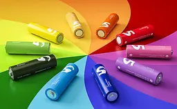 Батарейки Xiaomi ZMi AA batteries 10 шт ZI5 Rainbow - мініатюра 4