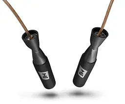 Скакалка шкіряна 275см Hop-Sport HS-L015JR - мініатюра 2