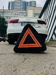Сумка набір автомобіліста Дорожній Стандарт трикутна сумка чорна 01-013-У - мініатюра 2