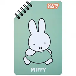 Блокнот Yes Miffy Olive 9.5x14.5 см 60 аркушів лінія (152227)