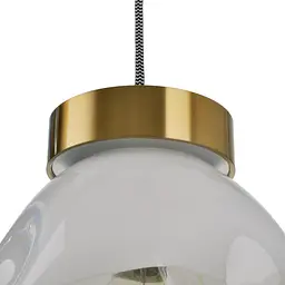 Люстра Brille лофт підвісна для кухні E27 60W WH (BR-932S/1) - мініатюра 3