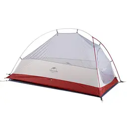 Надлегкий одномісний намет з футпринтом Naturehike Cloud Up 1 Updated NH18T010-T 210T (Зелений) - мініатюра 2