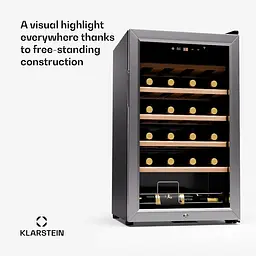 Винний холодильник Klarstein Shiraz Premium Smart 24 (10045339) - мініатюра 2