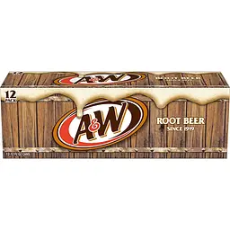 Блок газованого напою A&W Root Beer 12х355 мл - мініатюра 5